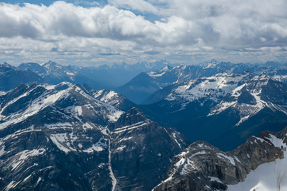 Mount Harrison to the far south.