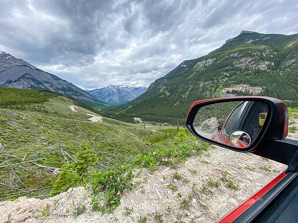 Driving the Miller Pass Road back to the Cross River Road.