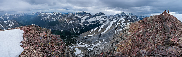 Phil on the summit of Red Man Mountain.