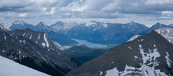 Views past Morrison towards Nestor, Lougheed, Sparrowhawk and Bogart. Currie at fg right.