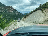 Driving the Miller Pass Road back to the Cross River Road.