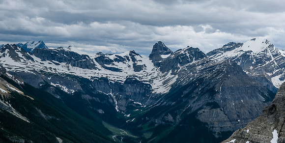 Great views towards Talon and Soderholm.