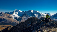 Vern on the summit of Mount Wilcox.