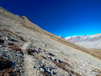 A veritable highway to the summit on this popular peak.