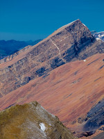 Sunwapta is a huge mountain and very colorful.
