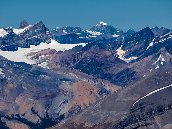 Mount Fryatt just right of center is still one of my favorite 11,000ers. Mount Smythe is the striking peak at left.