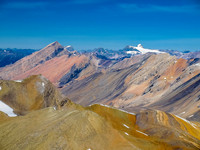 Sunwapta (L) with Brazeau at distant right.