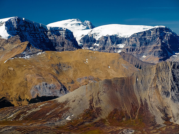 Incredible colors and soaring peaks.
