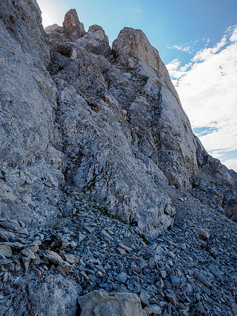 The lower crux crack.
