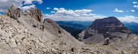 Battleship main summit at upper left, east summit and Gould Dome to the right.
