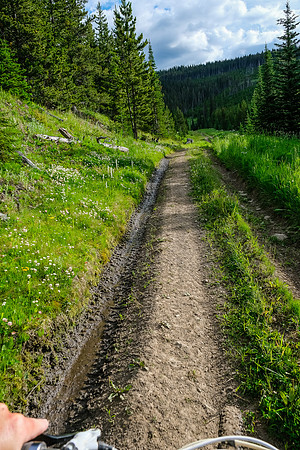 A long, lonely ride towards the GDT.