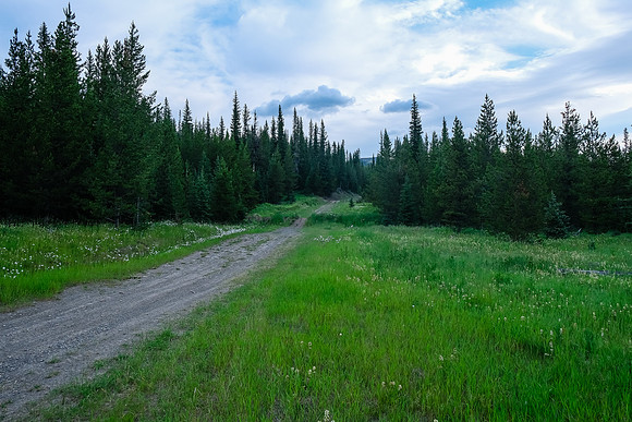 The north of the "T" intersection is no longer drivable, adding 2km to the bike ride.