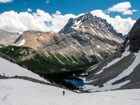 It doesn't get much better than this! Descending to Cross Lake.