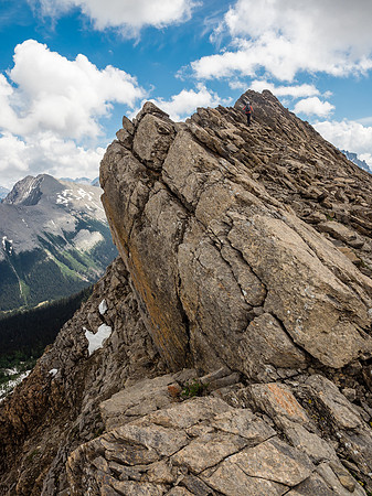 There were some nice positions on the upper ridge.
