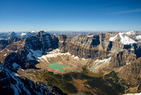 Incredible views of the Horseshoe Lakes and Paradise Valley.