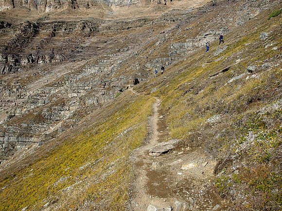 It's a grind just to reach Sentinel Pass, but of course this is the easy part.