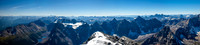 Panorama Ridge, Consolation Lakes, Bident, Quadra, Fay, Babel, Little, Bowlen, Tonsa, Perren, Allen, Tuzo, Deltaform, Neptuak and Eiffel.
