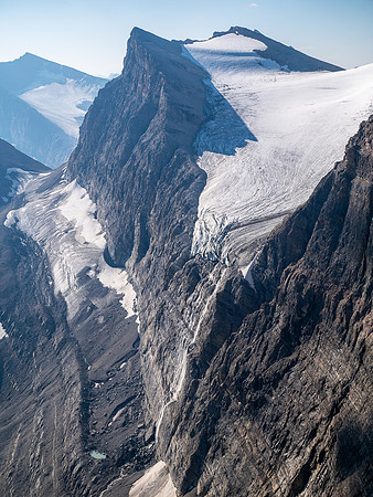 Abstruse Peak's east face.