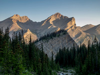 Ascending Chortling Marmots Creek into an upper hanging valley.