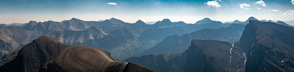 Summit views from Mount Fuhrer.