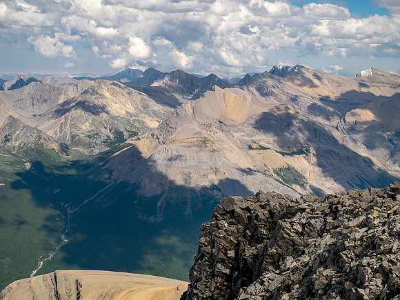 Views from Siffleur Mountain.