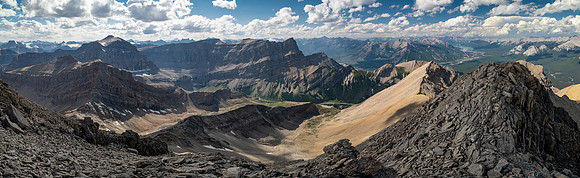 Views over upper Porcupine Creek.