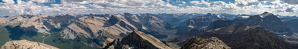 Views from Siffleur Mountain.