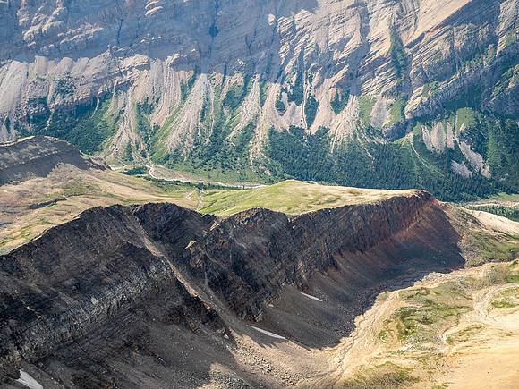 Views from Siffleur Mountain.