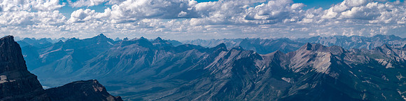Views from Siffleur Mountain.