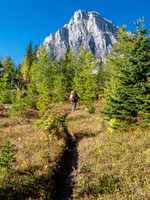 Continuing towards the GDT under Beehive Mountain.