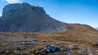 Rounding the north end of Beehive Mountain.