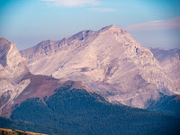 Mount Farquhar lies to the north along the High Rock Range.