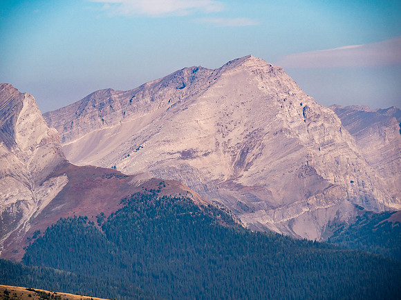 Mount Farquhar lies to the north along the High Rock Range.