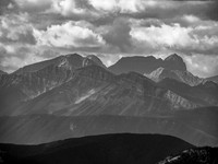 Mount Frayn (R) has a very distinctive look.