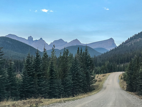 The Oldman River Road.