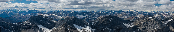 Views west include Murchison, Resolute, Cline, Whitegoat, Wilson, Amery, Cirrus, Stewart and more.