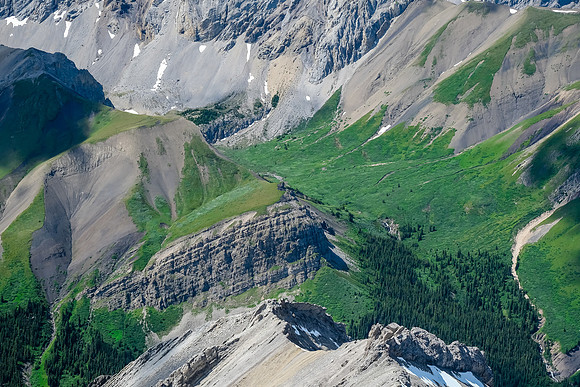 Valleys and meadows.