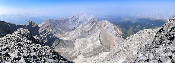 Summit views from Puma Peak looking north.