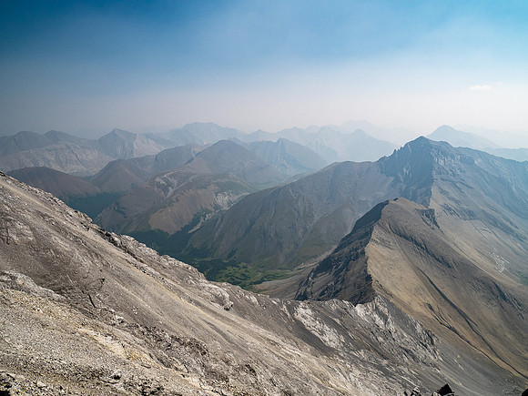 Summit views.