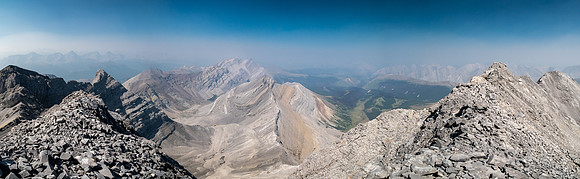 Summit views from Puma Peak looking north.