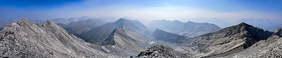 Summit views from Puma Peak looking south.
