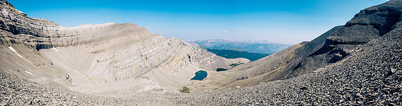 Views back over Forbidden Lake.