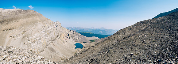 Views back over Forbidden Lake.