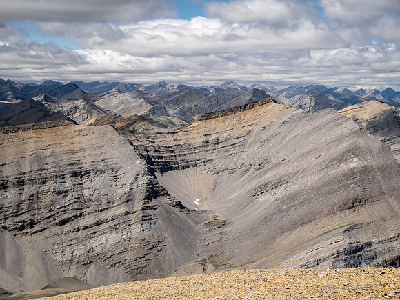 Summit views from Elch Peak.