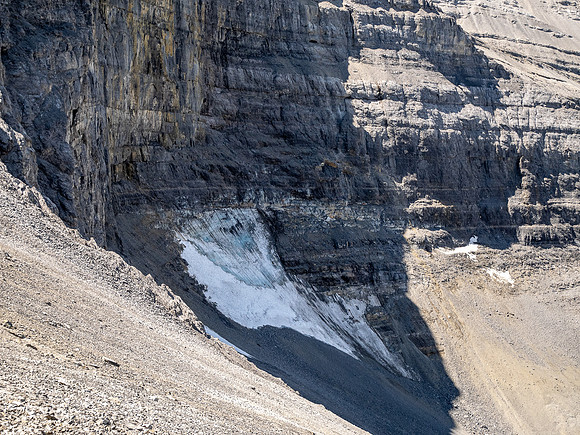 Traversing from GR857-343 to Elch Peak.