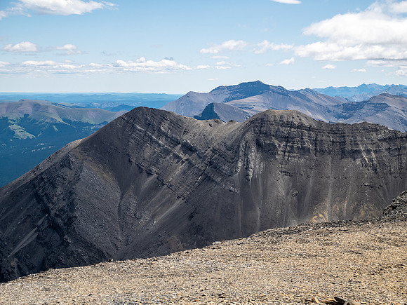 Summit views from Elch Peak.