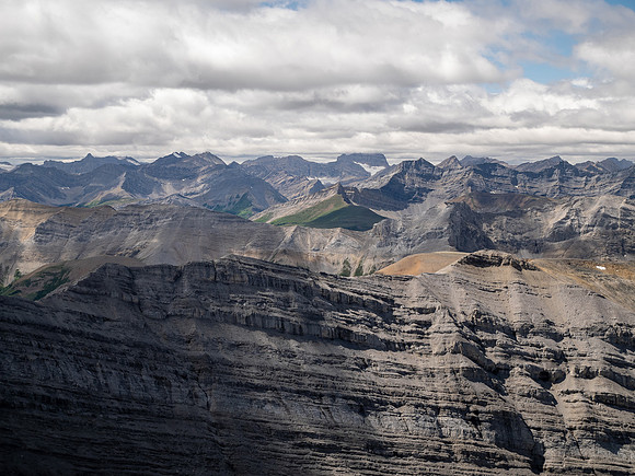 Summit views from Elch Peak.