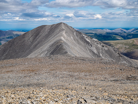 Summit views from Elch Peak.
