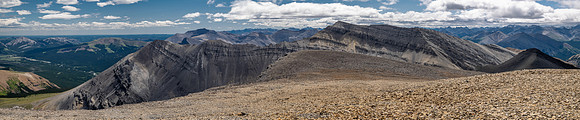 Summit views from Elch Peak.