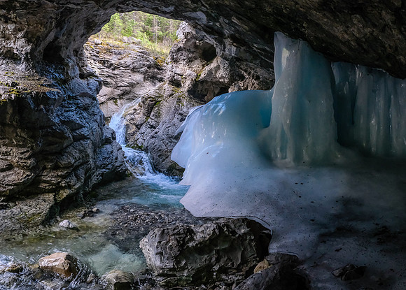 Ice cave.